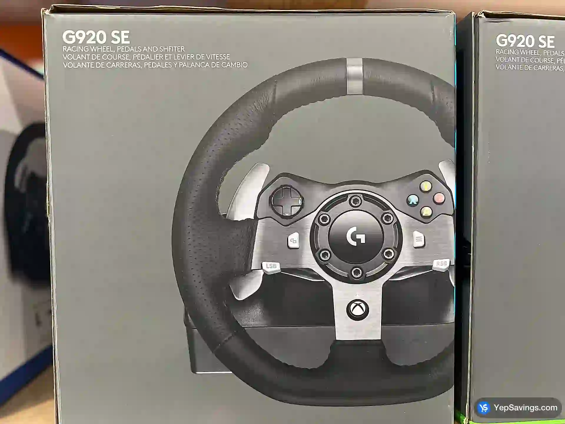 Costco LOGITECH RACE WHEEL AND SHIFTER PS5 or XBOX - Canada (ITM 5101975)