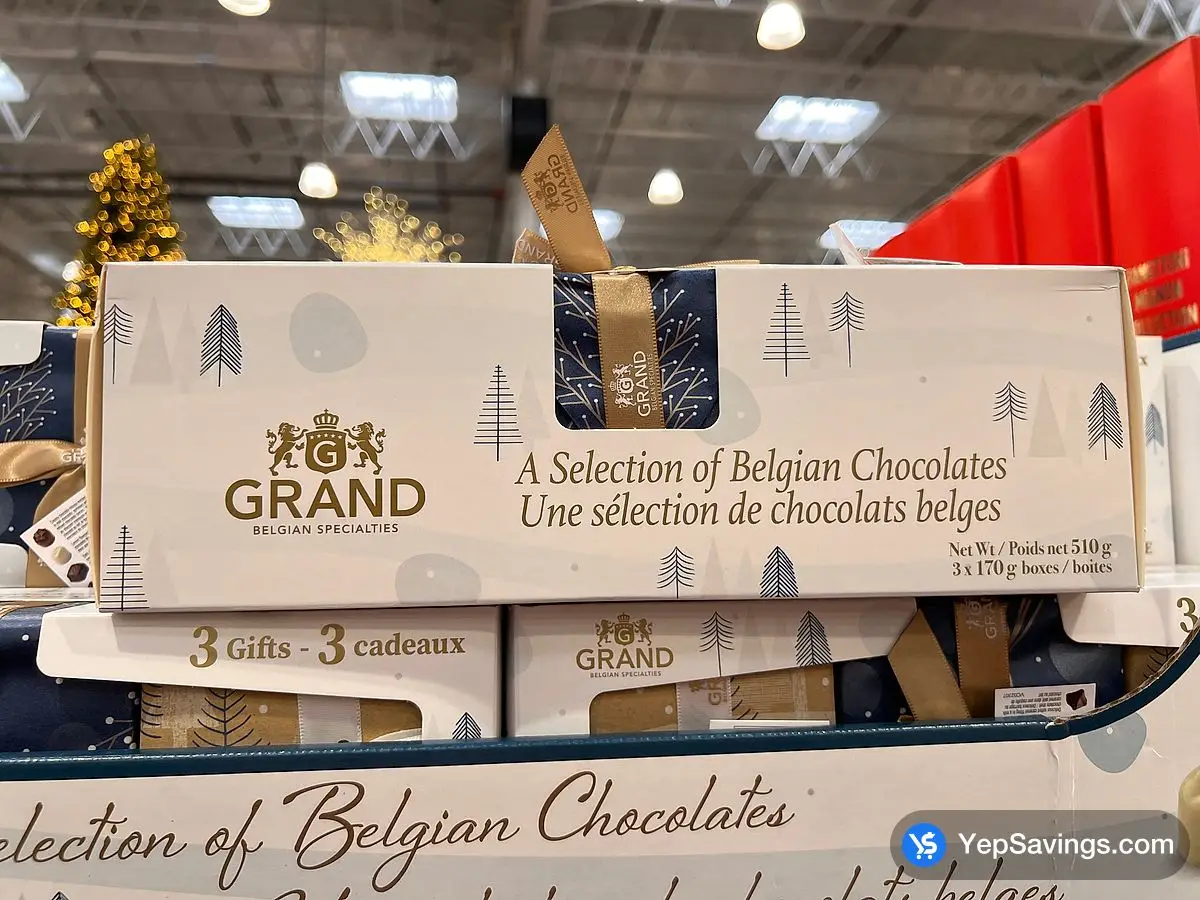 Costco GRAND ASSORTED CHOCOLATE MINI CUBES 3 X 160 g - Canada (ITM 1451188)