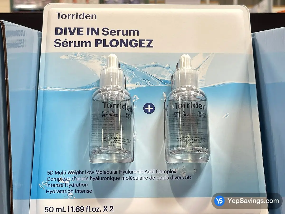 Costco TORRIDEN DIVE - IN SERUM 2 x 50 mL - Canada (ITM 1879607)