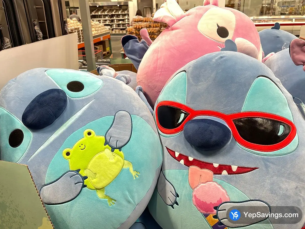 Costco SQUISHMALLOWS DISNEY STITCH 20inch PLUSH - Canada (ITM 1601370)