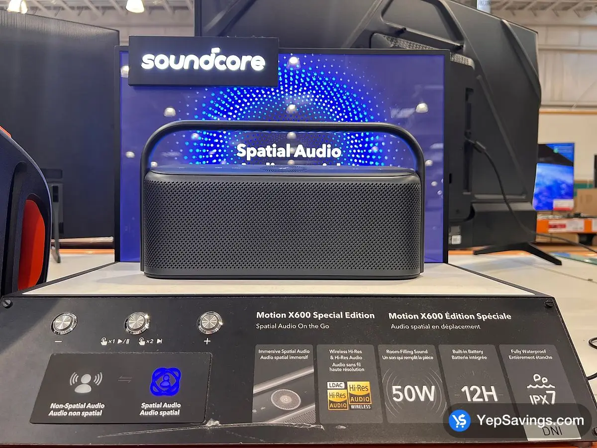 Costco SOUNDCORE MOTION X600 SE BLUETOOTH SPEAKER - Canada (ITM 8778600)
