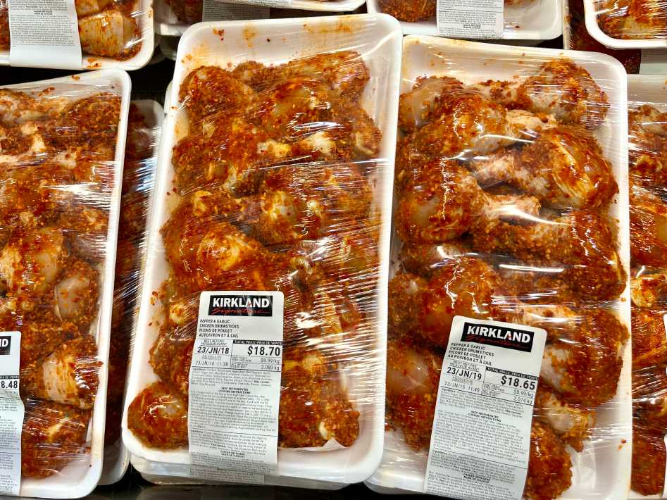Costco PEPPER & GARLIC CHICKEN DRUMSTICKS - Canada (ITM 11874)
