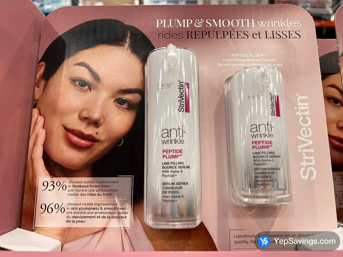 Costco STRIVECTIN PEPTIDE PLUMP 30 mL +15 mL - Canada (ITM 1864562)