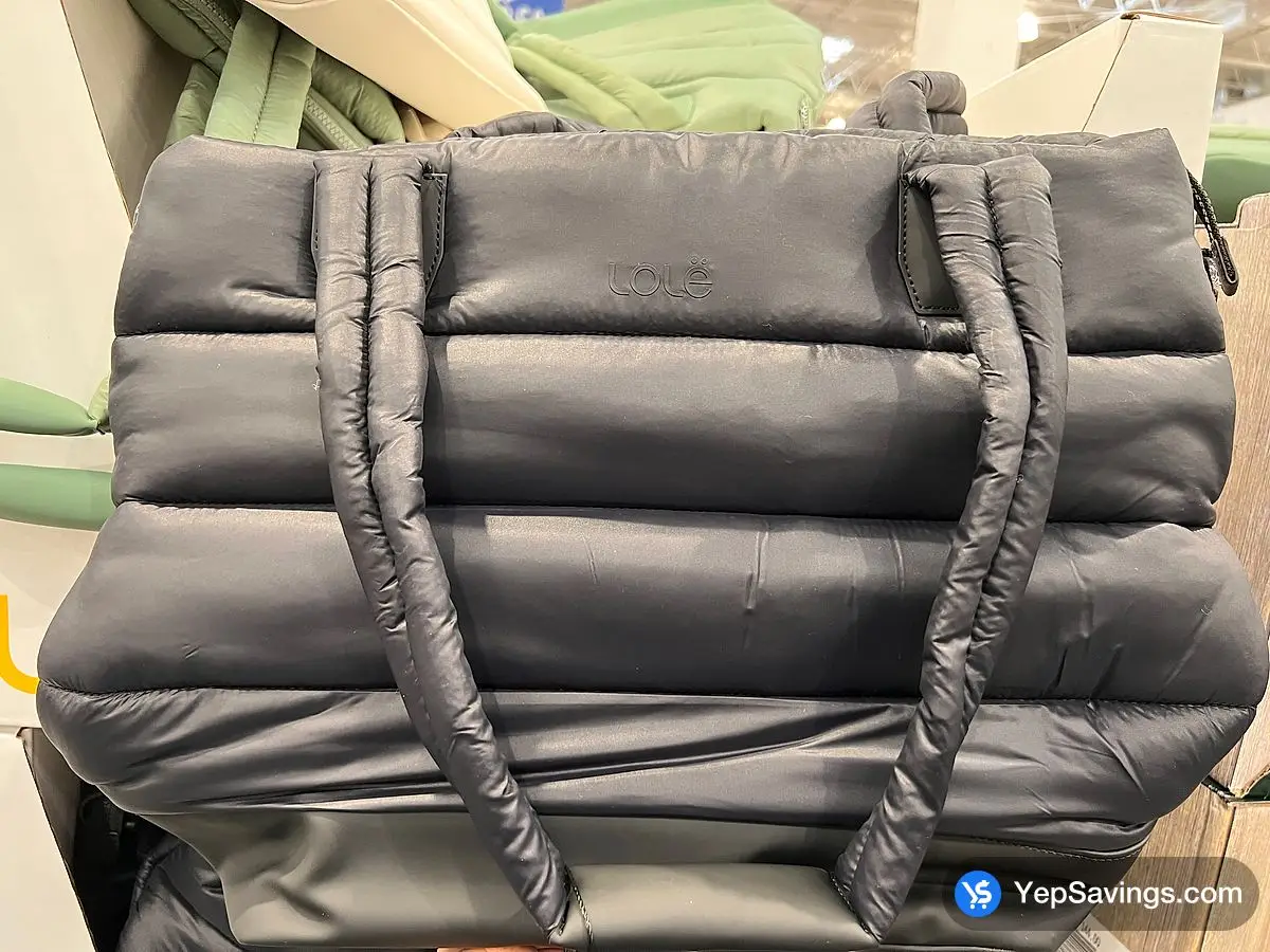 Costco LOLË PUFFER TOTE BAG ONE SIZE - Canada (ITM 2823771)