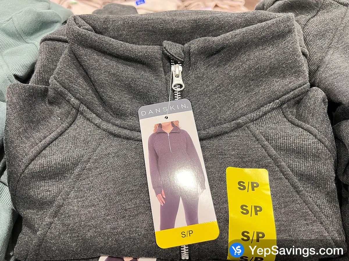 DANSKIN 1/2 ZIP PULLOVER + LADIES SIZES XXL ONLY at Costco Ancaster Hamilton