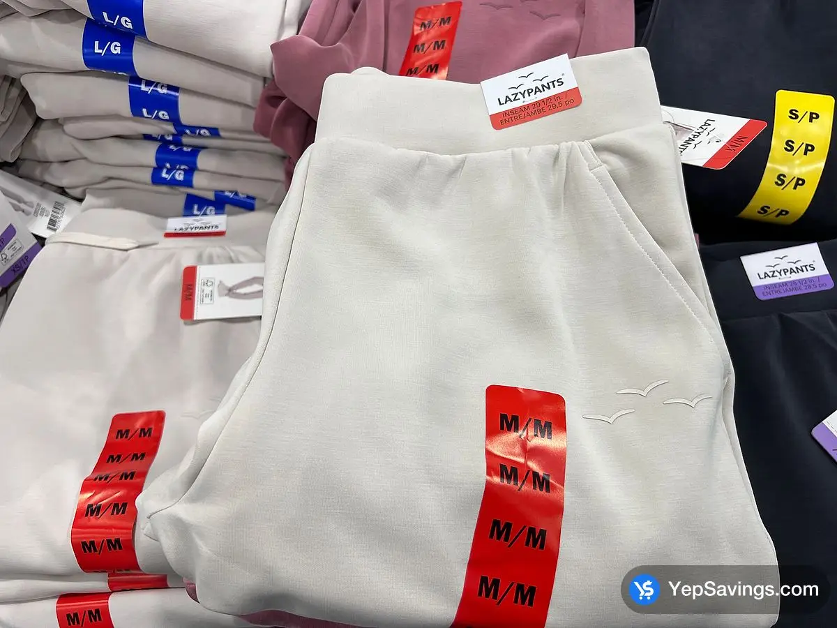Costco LAZYPANTS SUEDED JOGGER + LADIES SIZES XS - XL - Canada (ITM 4531000)