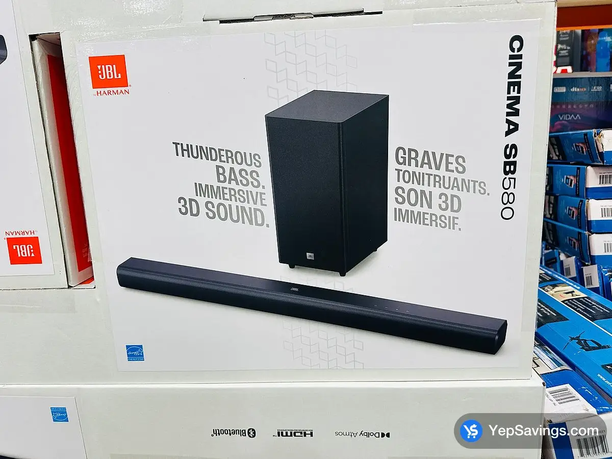 Costco JBL CINEMA SB580 SOUNDBAR - Canada (ITM 2330580)