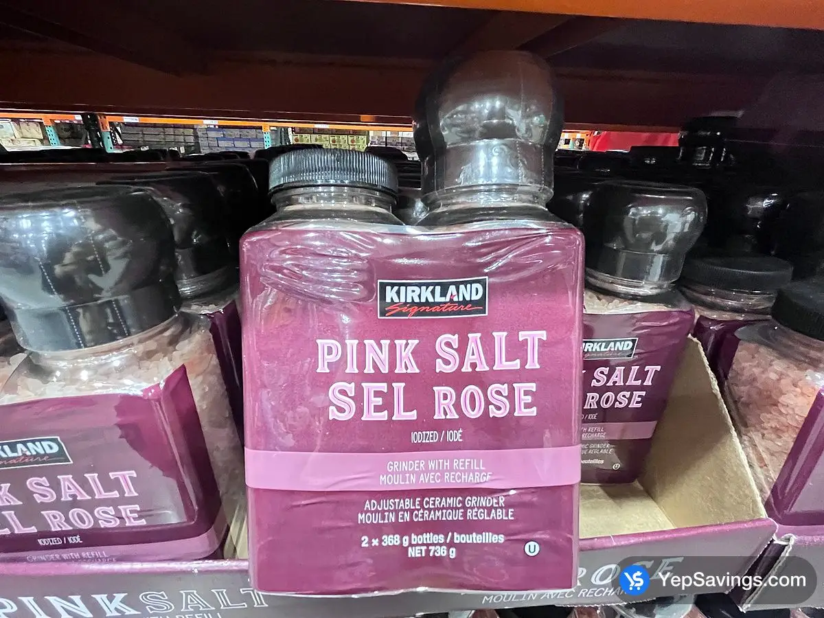Costco KIRKLAND SIGNATURE PINK SALT 737 g - Canada (ITM 5258558)
