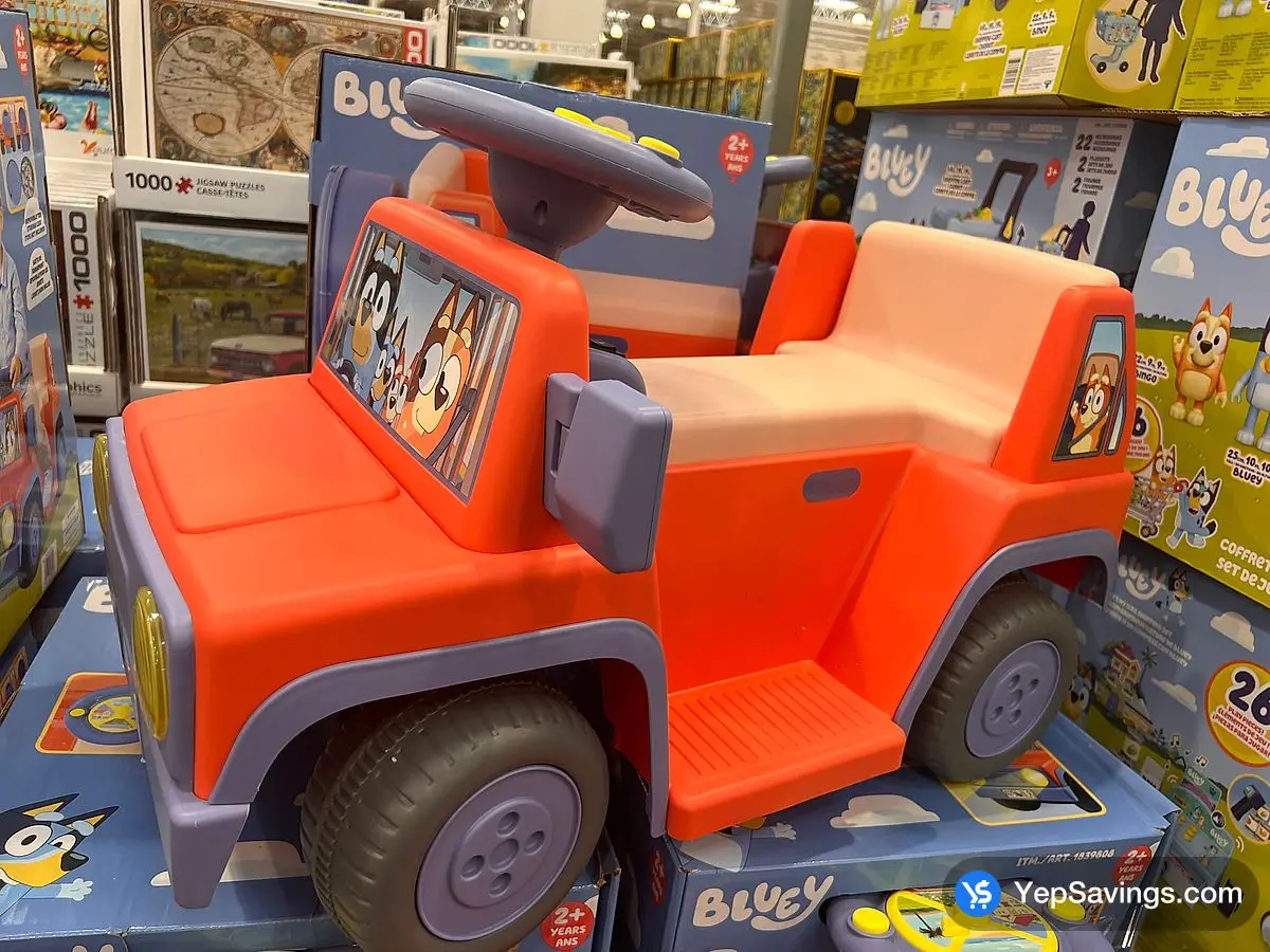 Costco BLUEY 6 VOLT BATTERY RIDE - ON TOY - Canada (ITM 1839808)