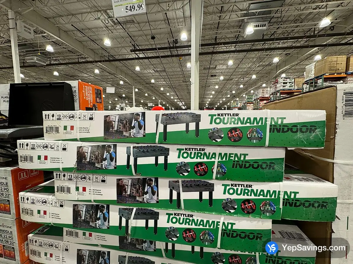 Costco KETTLER INDOOR FOOSBALL TABLE MADE IN ITALY - Canada (ITM 1740710)