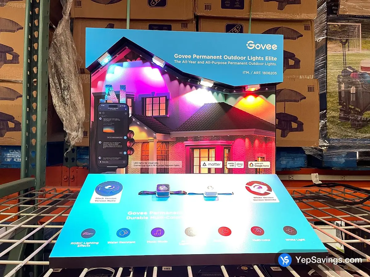 Costco GOVEE OUTDOOR LIGHTS 45m / 150ft - Canada (ITM 1806205)
