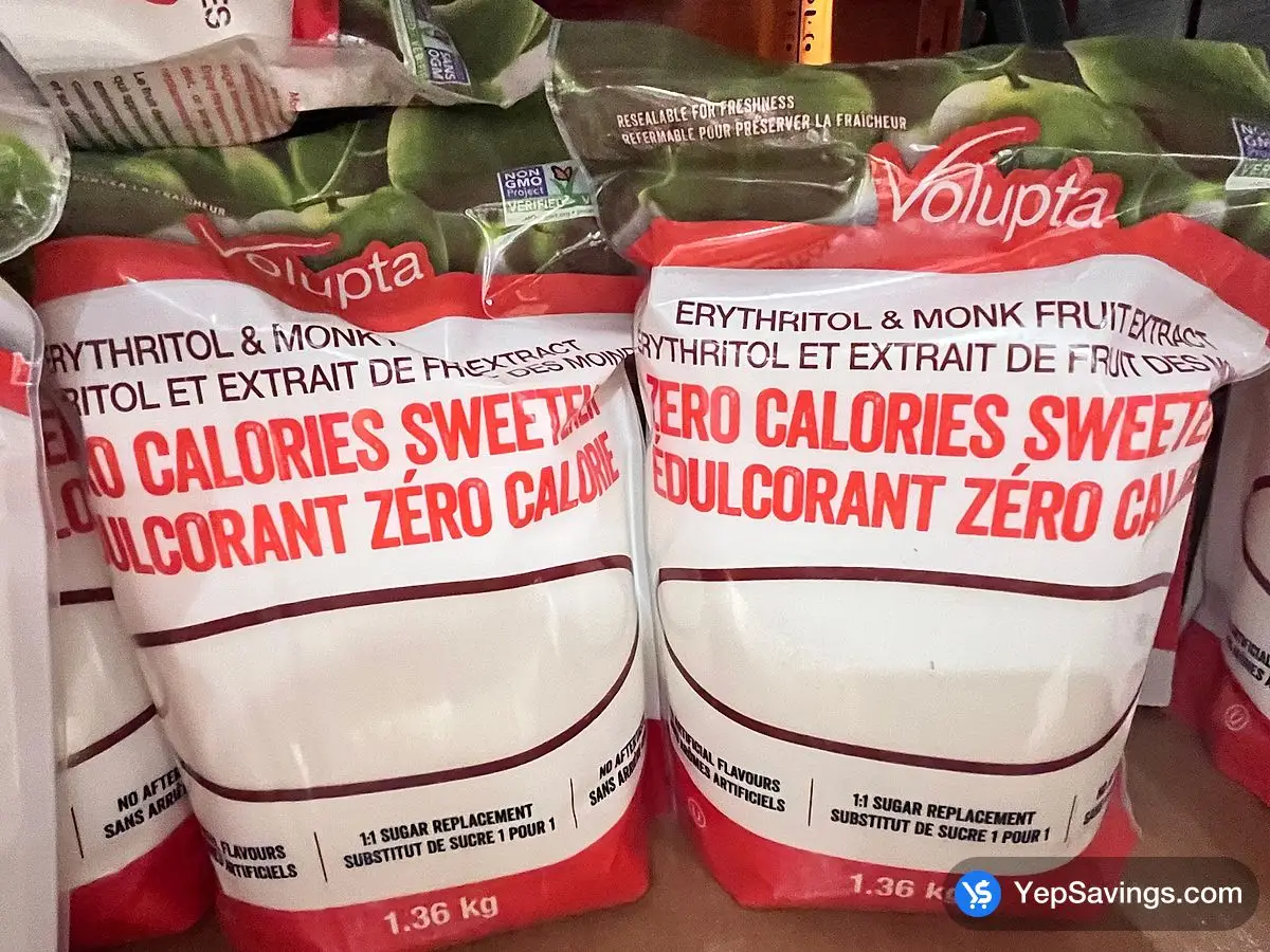 Costco VOLUPTA MONK FRUIT ZERO CALORIE SWEETENER 1.36 kg - Canada (ITM 5567842)
