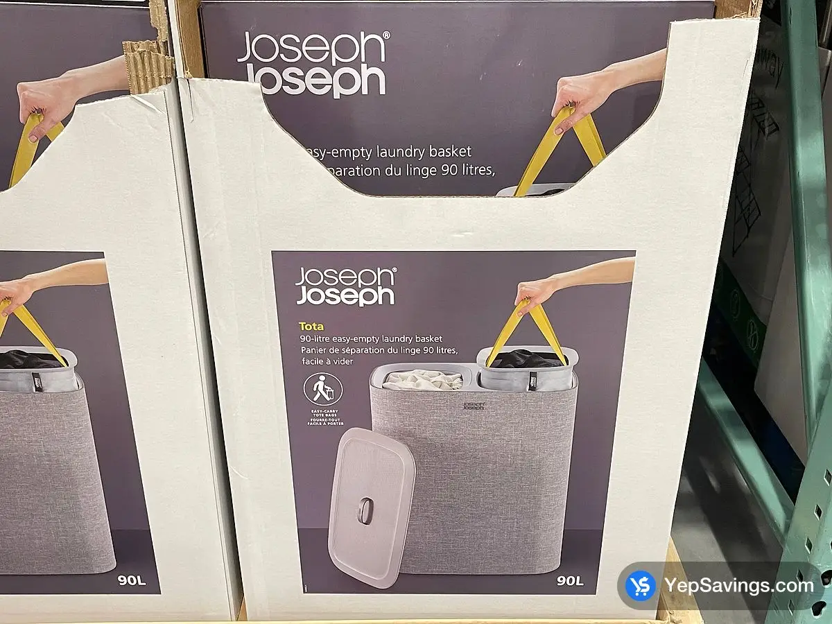 Costco JOSEPH JOSEPH LAUNDRY SORTER 90 L - Canada (ITM 1787076)
