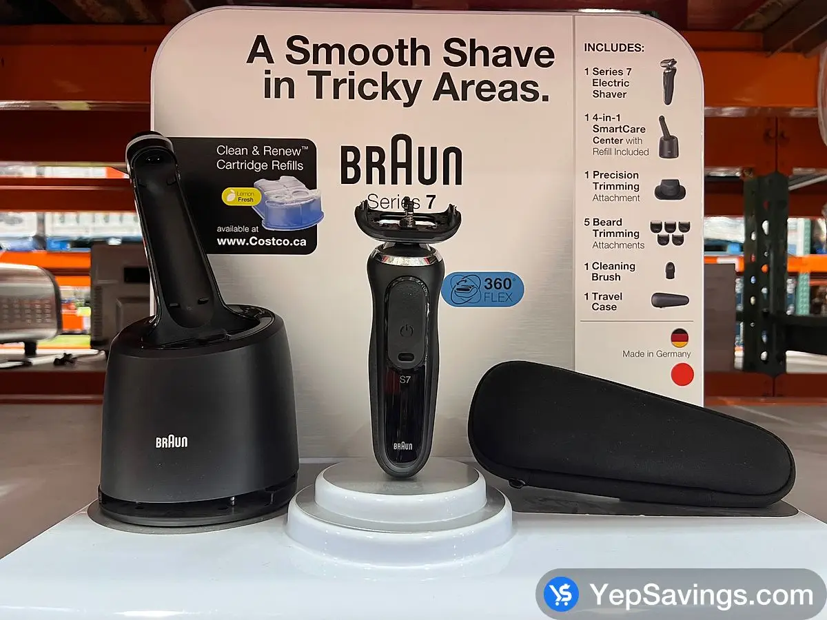 BRAUN SHAVER KIT SERIES 7 ITM 1723990 at Costco