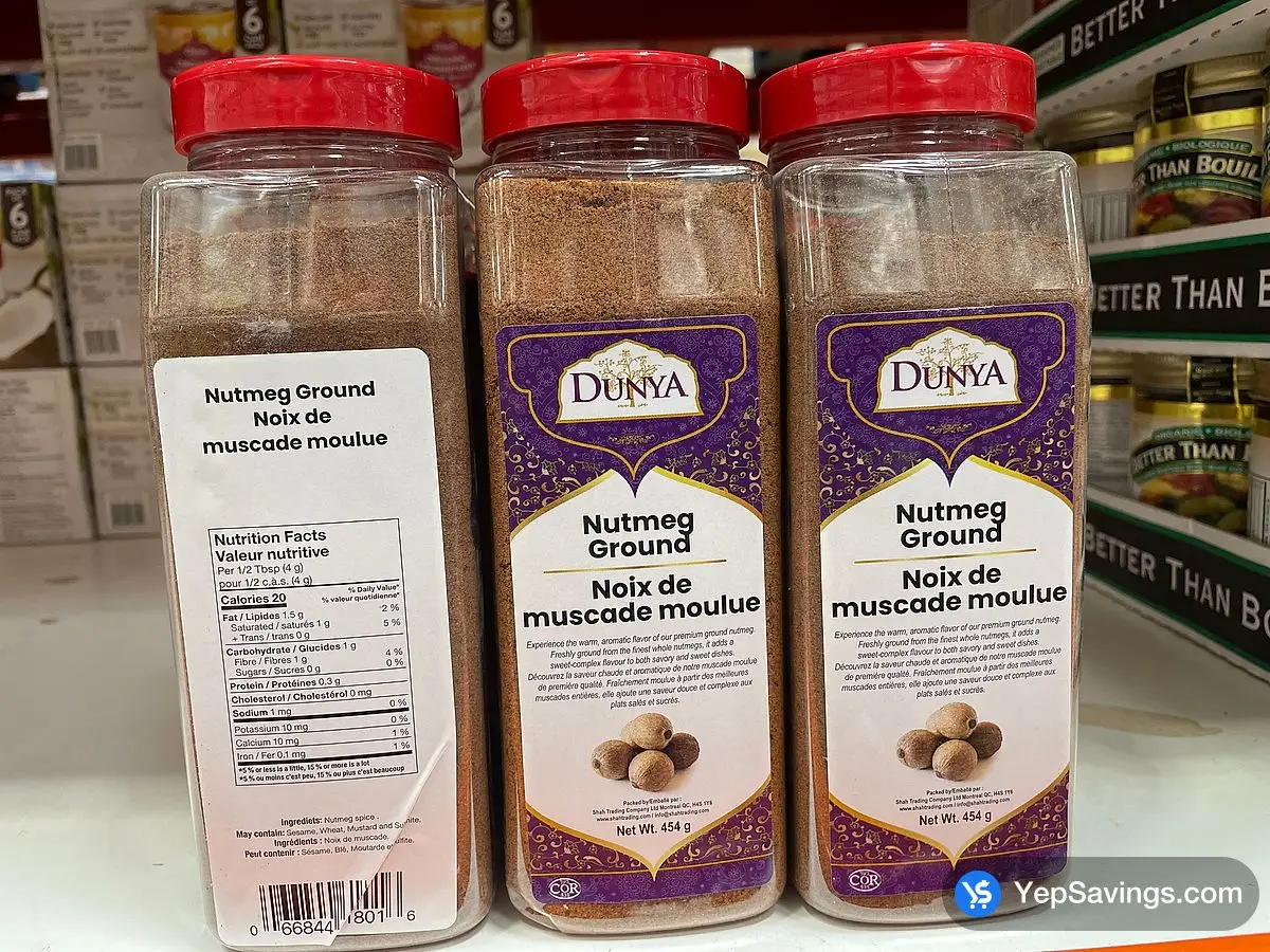 DUNYA GROUND NUTMEG 454 g - Costco Canada