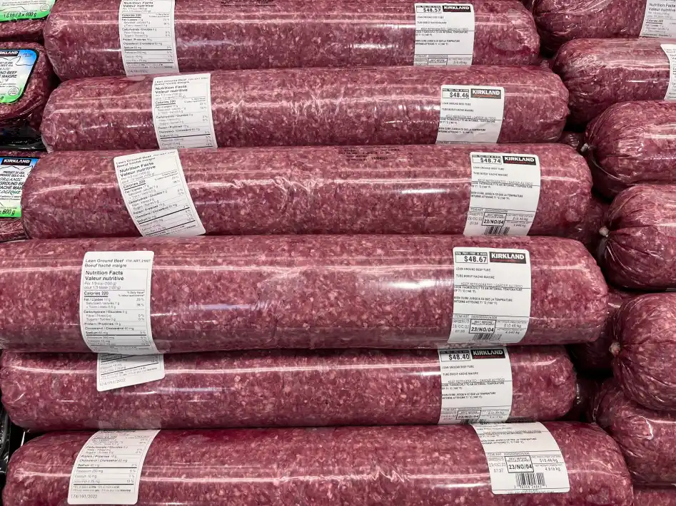 GROUND BEEF TUBE   ITM 26306 at Costco