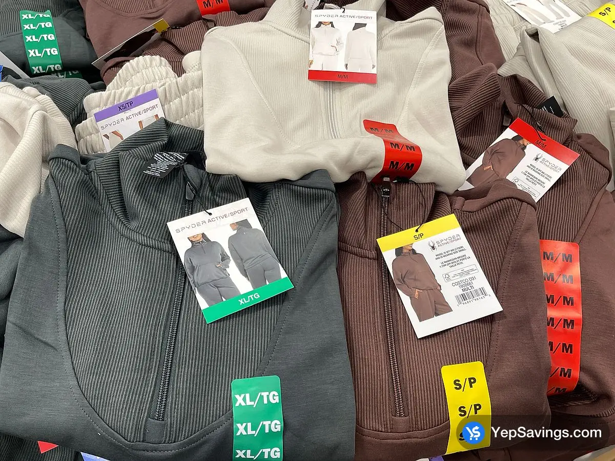 Costco SPYDER 1/4 ZIP PULLOVER + WOMENS SIZES XS - XL - Canada (ITM 1908660)