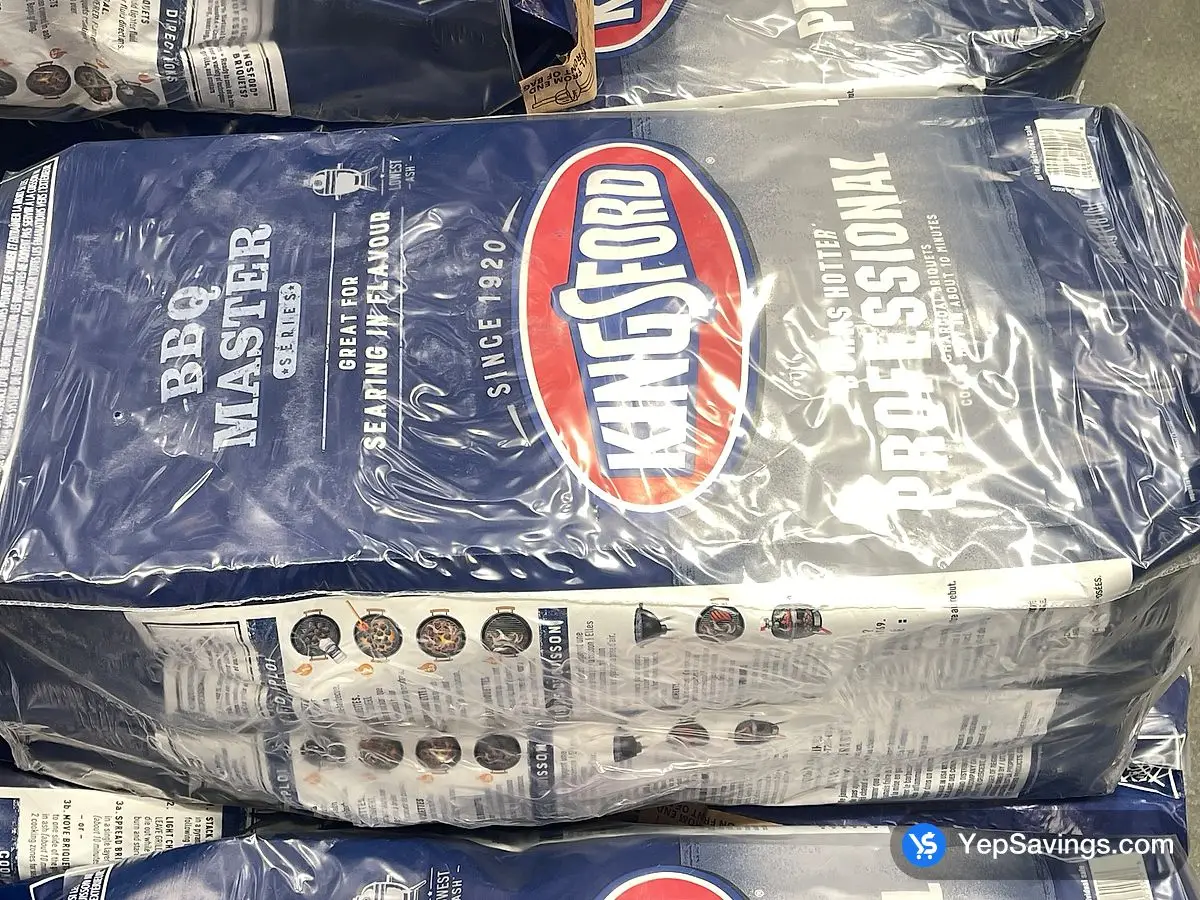 Costco KINGSFORD PROFESSIONAL CHARCOAL BRIQUETS 2 x 18 lbs - Canada (ITM 1903654)