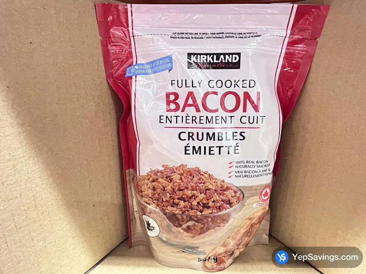 Costco KIRKLAND SIGNATURE BACON CRUMBLE 567 g - Canada (ITM 190316)