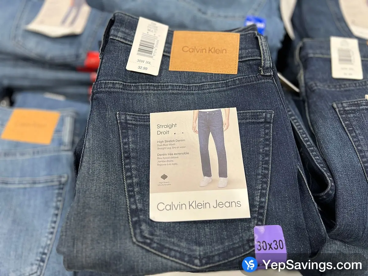 Costco CALVIN KLEIN JEAN + MENS SIZES 30-40 - Canada (ITM 2415501)