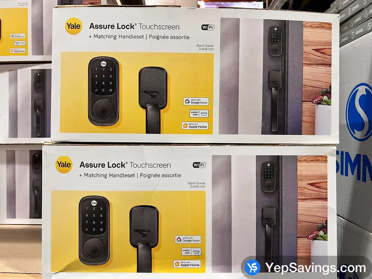 Costco YALE ASSURE SMART LOCK RIDEFIELD HANDLESET - Canada (ITM 1748290)