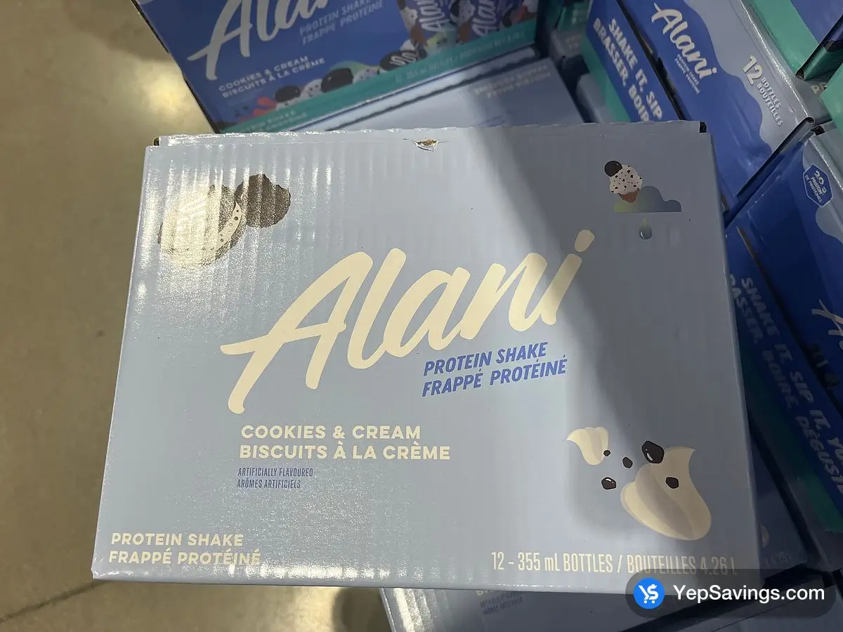 ALANI NU PROTEIN SHAKE 12 x 355 mL ITM 1786566 at Costco