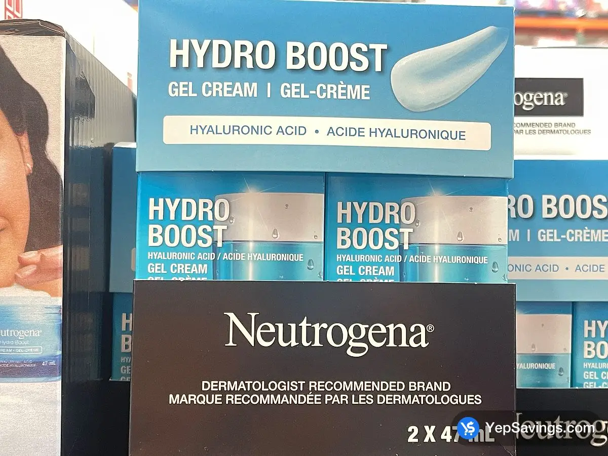 Costco NEUTROGENA HYDRO BOOST GEL CREAM 2 x 47 mL - Canada (ITM 1641576)