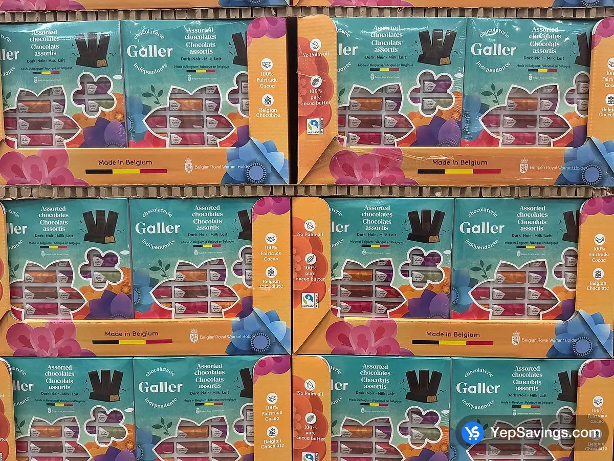 Costco GALLER 36 MINI BARS GIFTBOX 432 g - Canada (ITM 1747089)
