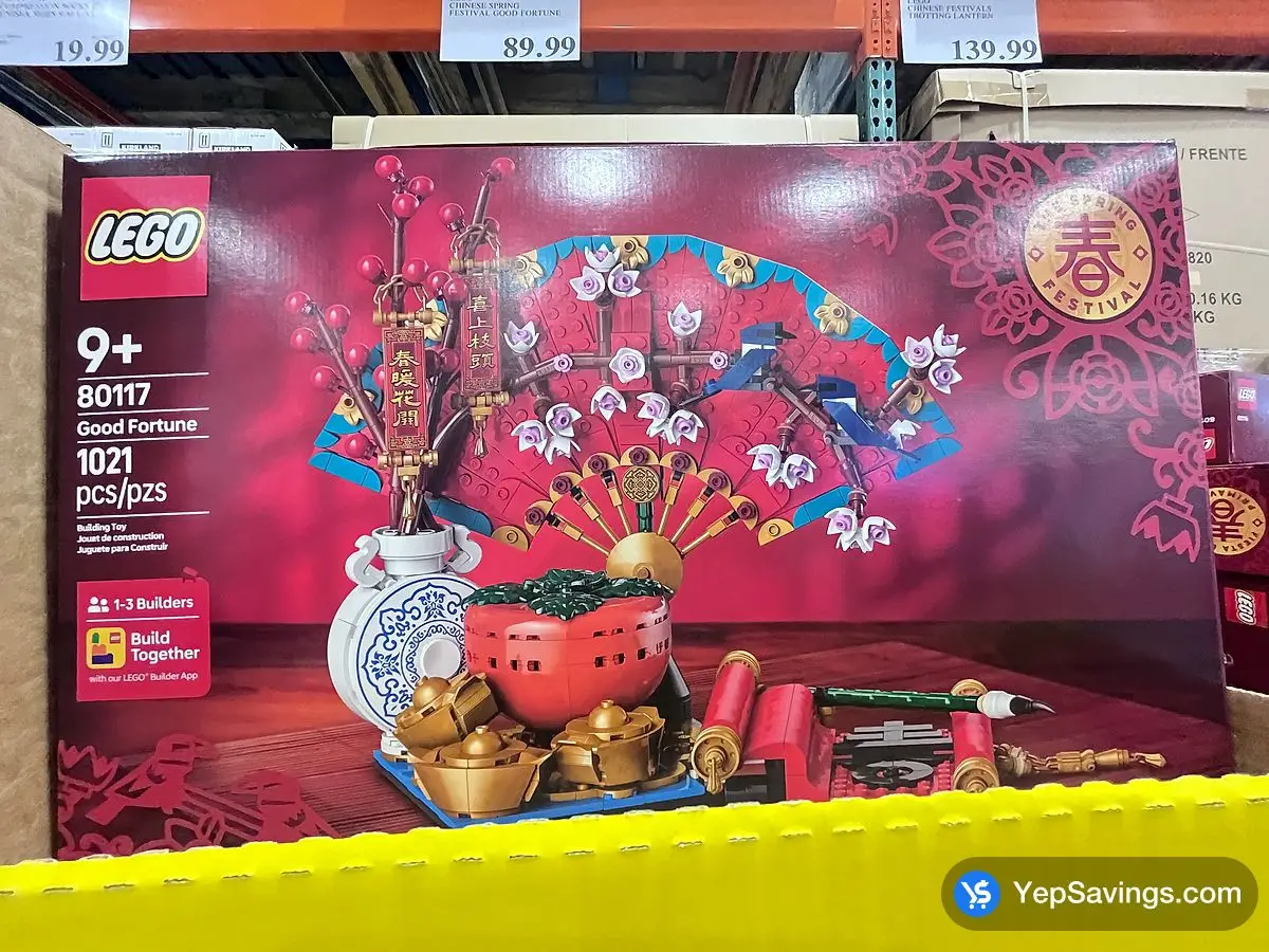 Costco LEGO CHINESE SPRING FESTIVAL GOOD FORTUNE - Canada (ITM 2580117)