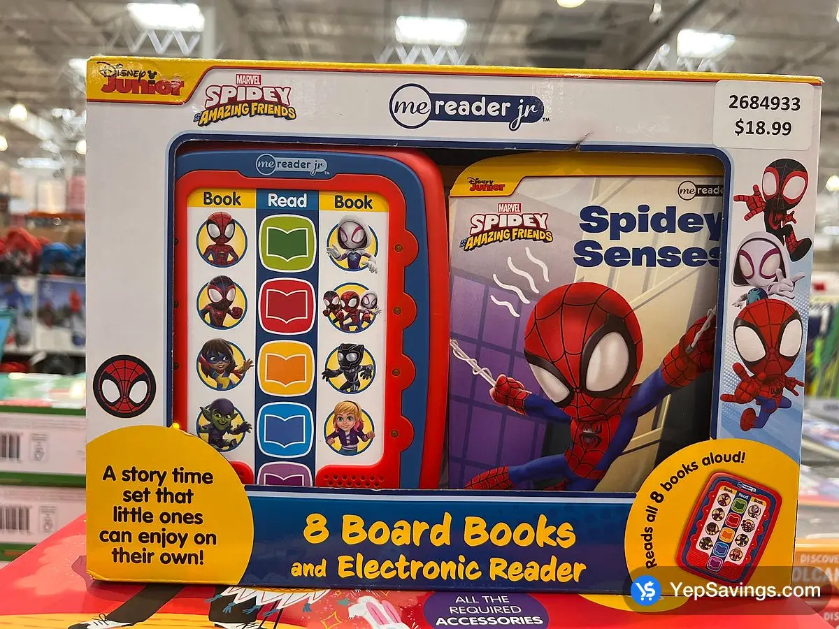 Costco Disney Junior me reader jr SPIDEY AMAZING FRIENDS - Canada (ITM 2684933)