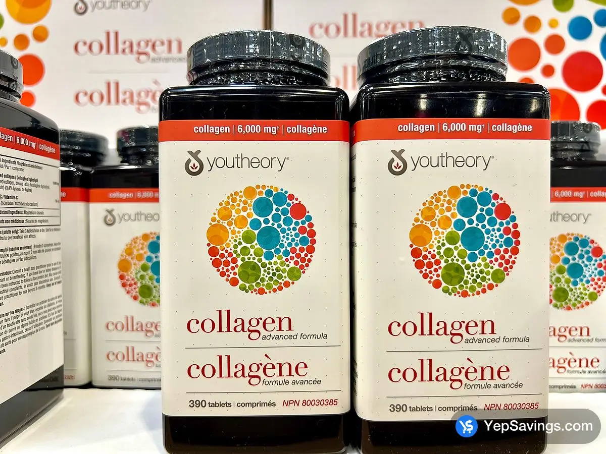Costco YOUTHEORY COLLAGEN 390 TABLETS - Canada (ITM 597726)