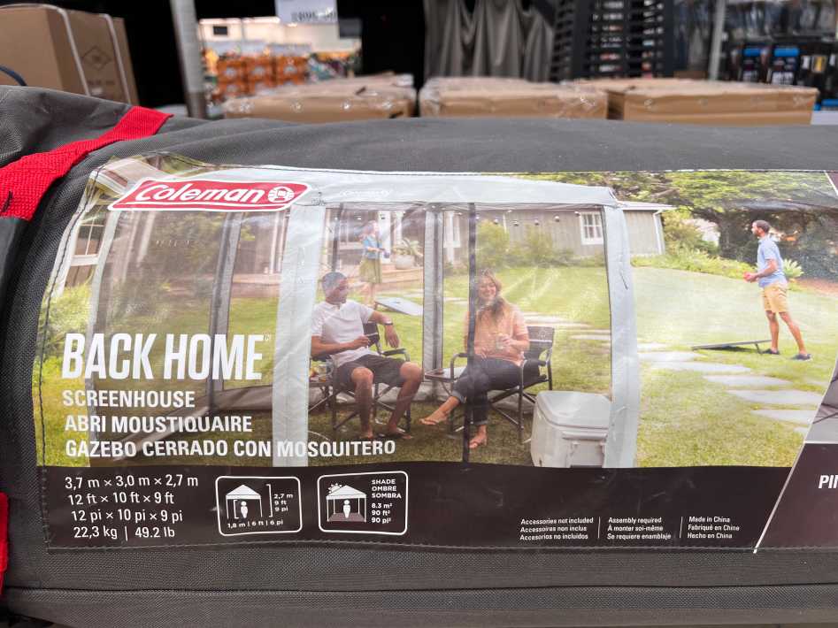 COLEMAN SCREENHOUSE 12' x 10' ITM 2622041 at Costco