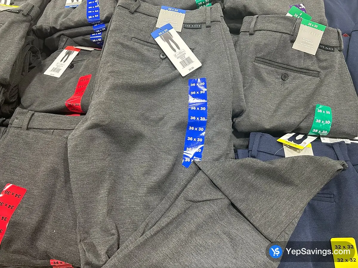 Costco TED BAKER DRESS PANT + MENS SIZES 30-400 - Canada (ITM 1804105)