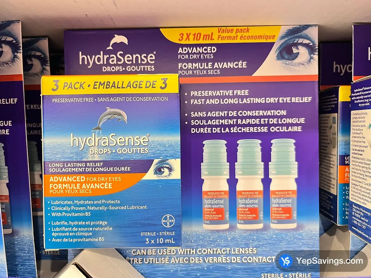 HYDRASENSE ADVANCED 3 X 10 ML ITM 1172999 at Costco