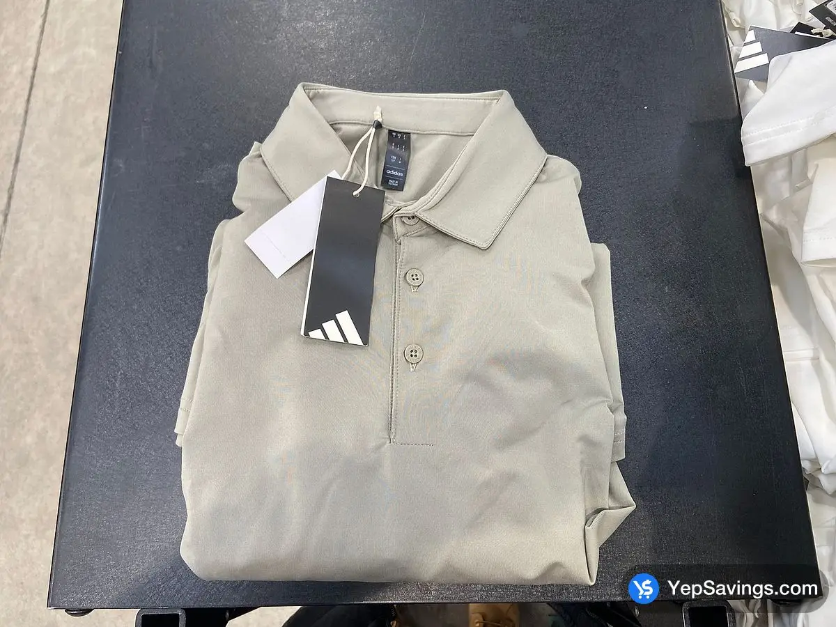 Costco ADIDAS GOLF LONG SLEEVE POLO + MENS SIZES S - XXL - Canada (ITM 1834000)