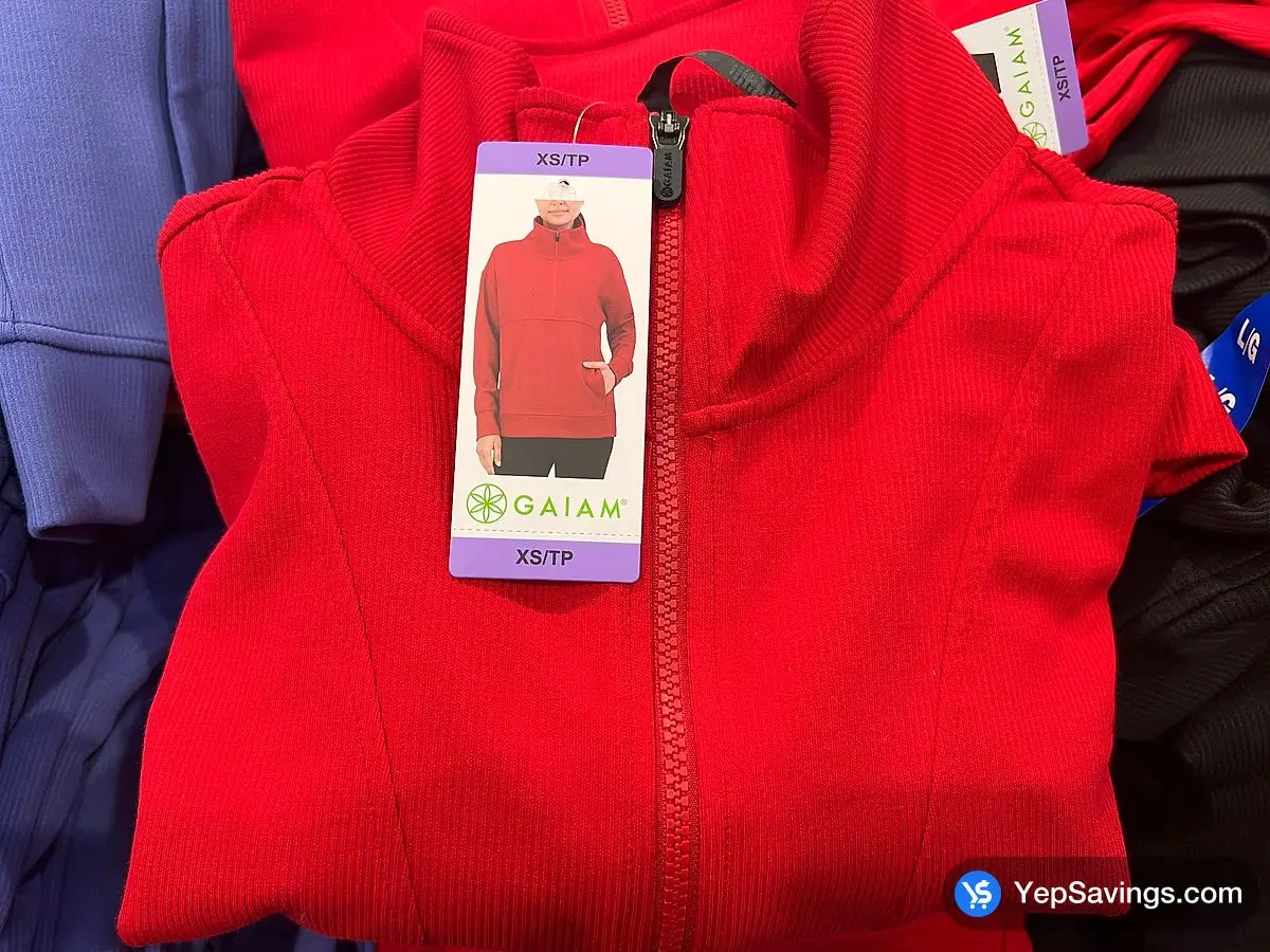Costco GAIAM 1/2 ZIP PULLOVER + LADIES SIZES XS - XL - Canada (ITM 1816101)