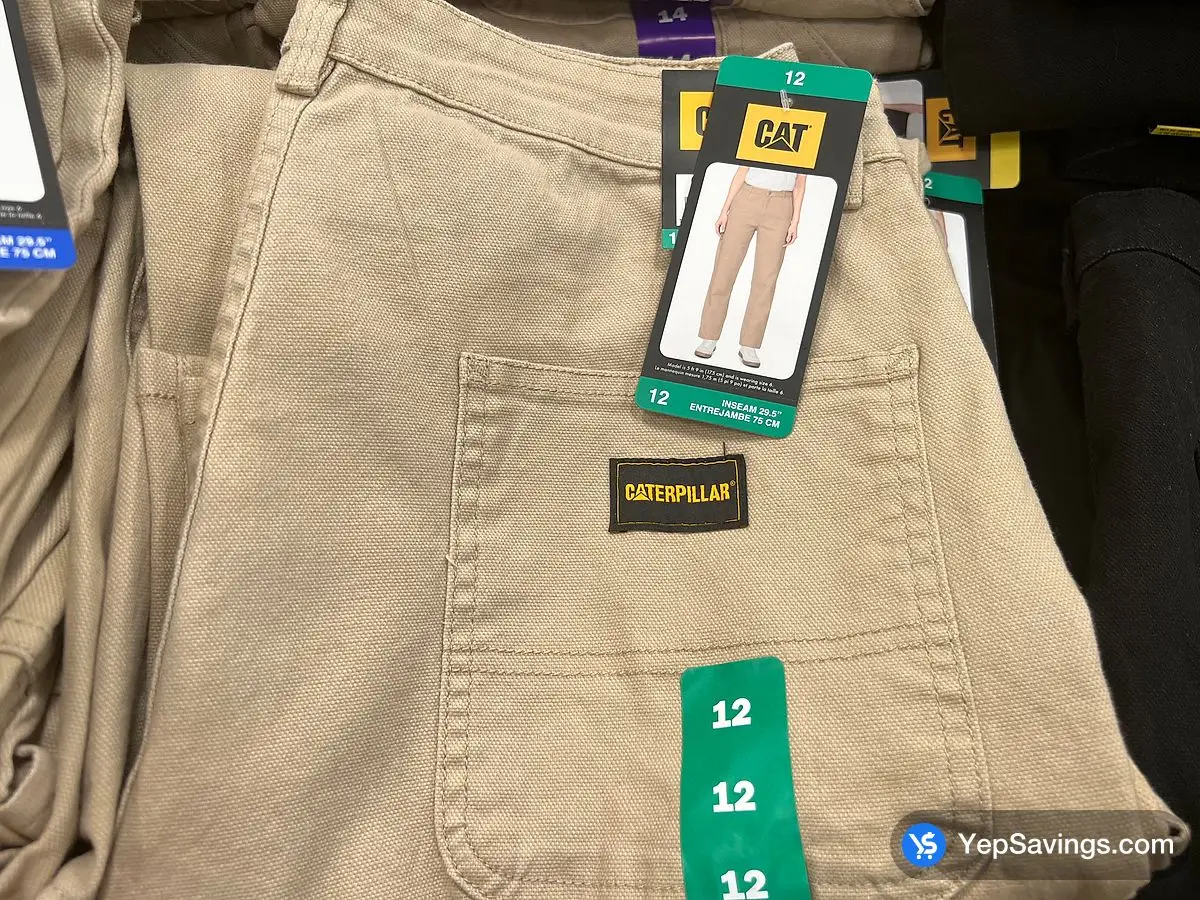 CATERPILLAR 2 WORK PANT + LADIES SIZES 6-14 ITM 1791568 at Costco