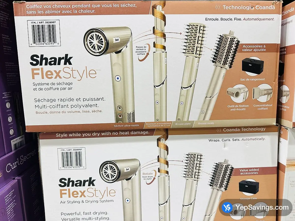 Costco SHARK FLEXSTYLE STYLER & DRYER - Canada (ITM 3928997)