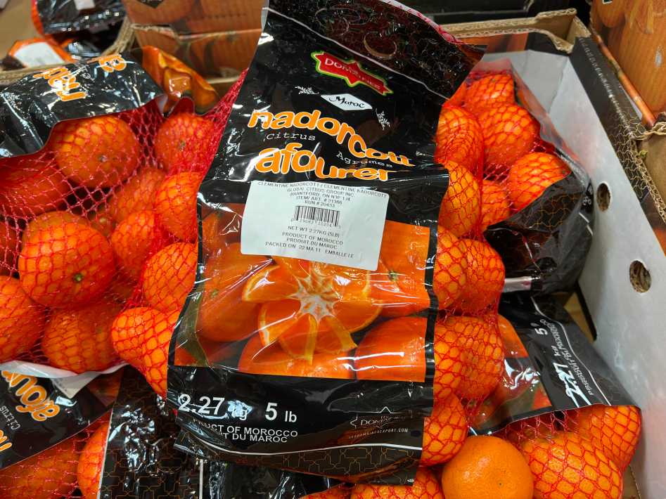 CLEMENTINES PRODUCT OF MOROCCO  ITM 21366 at Costco
