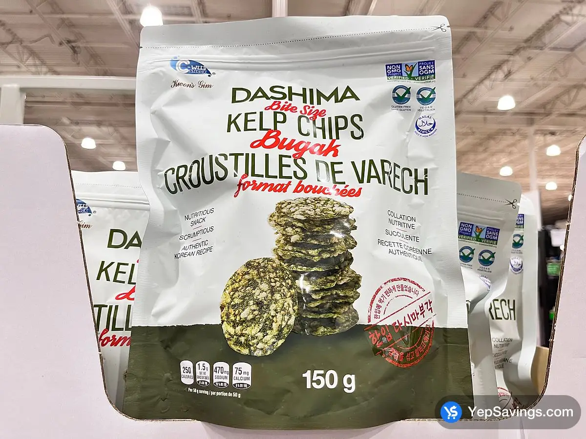 Costco C - WEED SNACK DASHIMA BUGAK CHIPS 150g - Canada (ITM 1871787)
