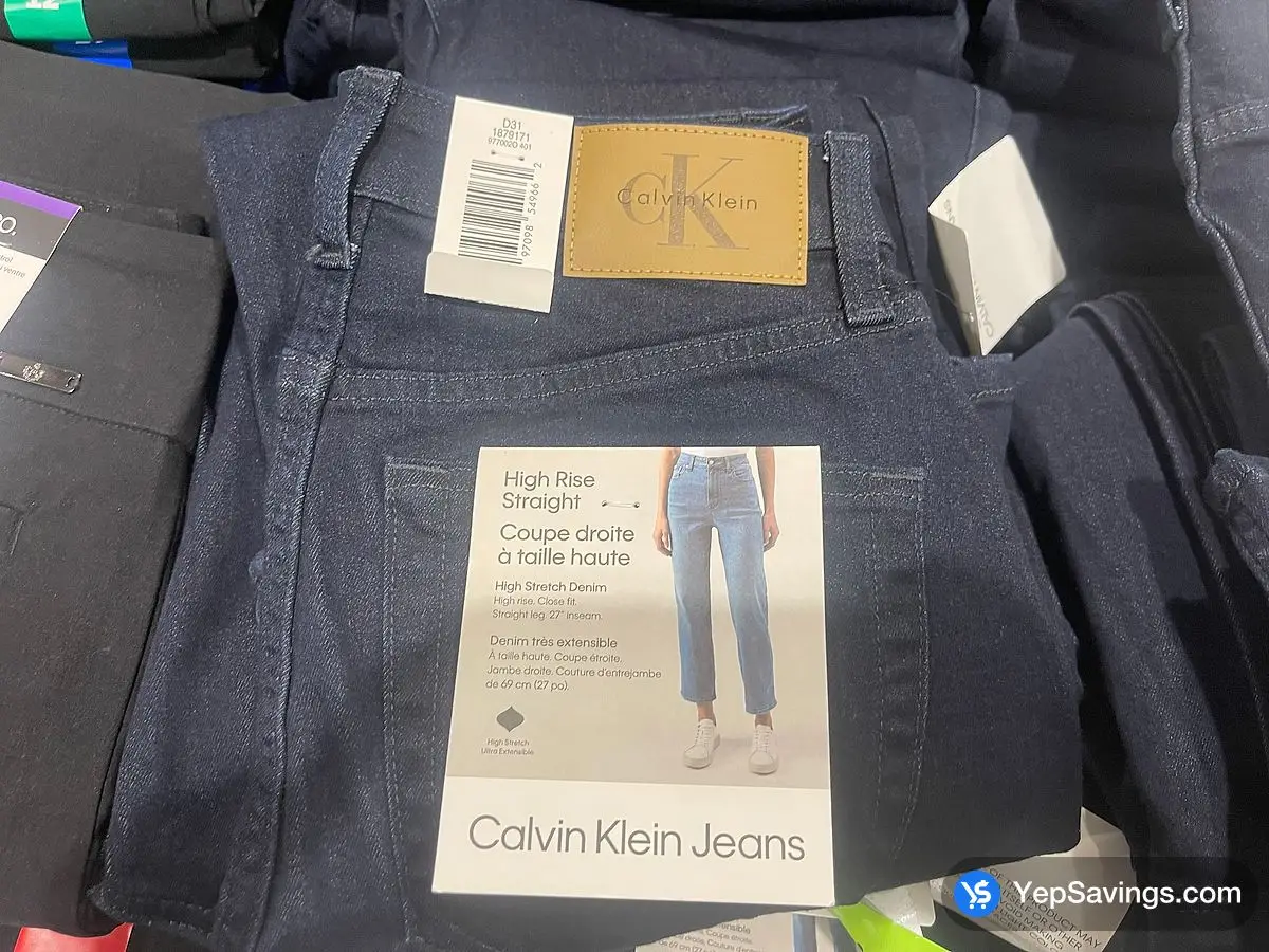Costco CALVIN KLEIN STRAIGHT JEAN WOMENS SIZES 27-32 - Canada (ITM 1879171)