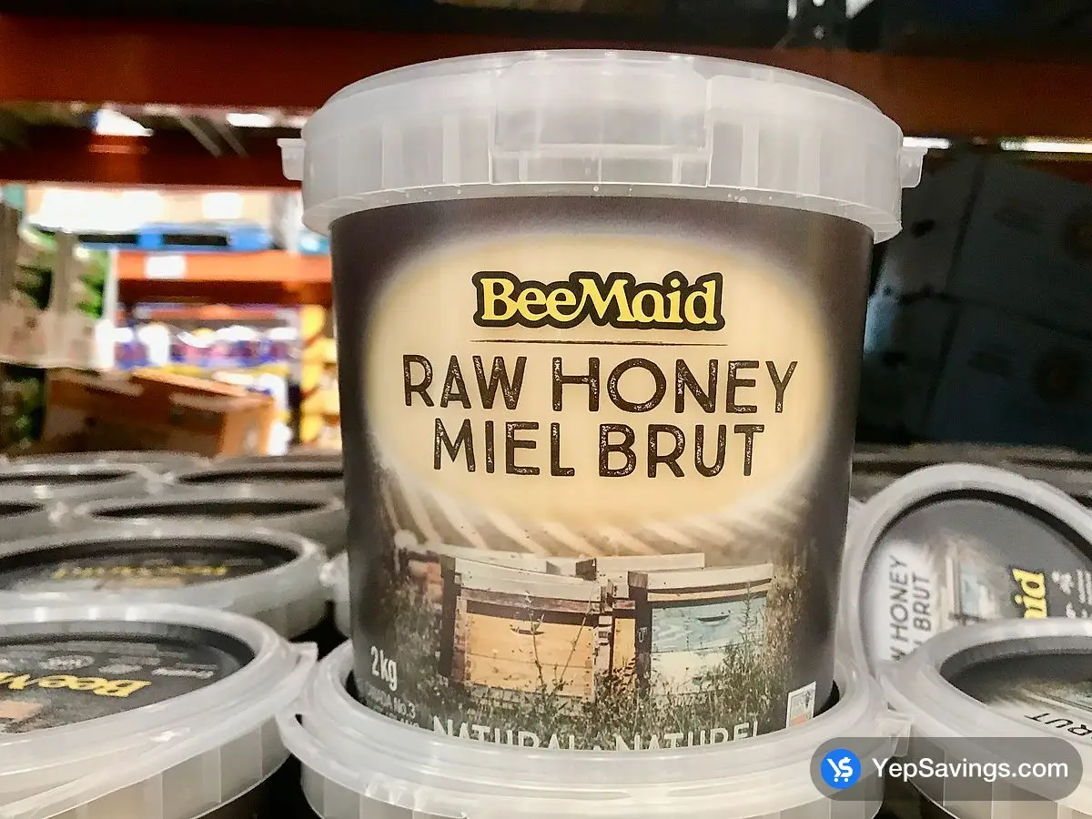 Costco BEEMAID RAW HONEY 2 kg - Canada (ITM 1906878)