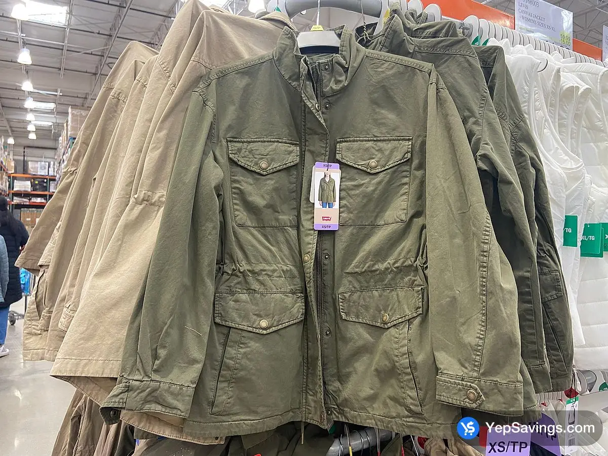 Costco LEVIS CANVAS JACKET + WOMENS SIZES XS - XL - Canada (ITM 3168004)