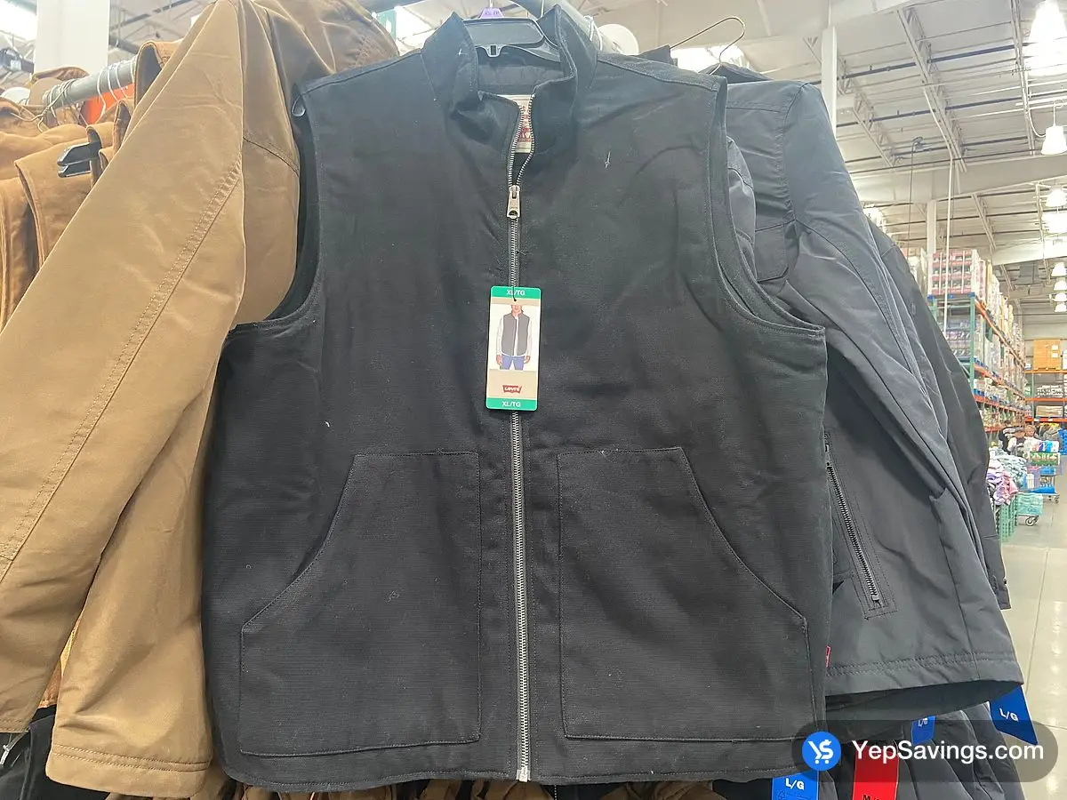 Costco LEVIS VEST + MENS SIZES S - XXL - Canada (ITM 8243000)