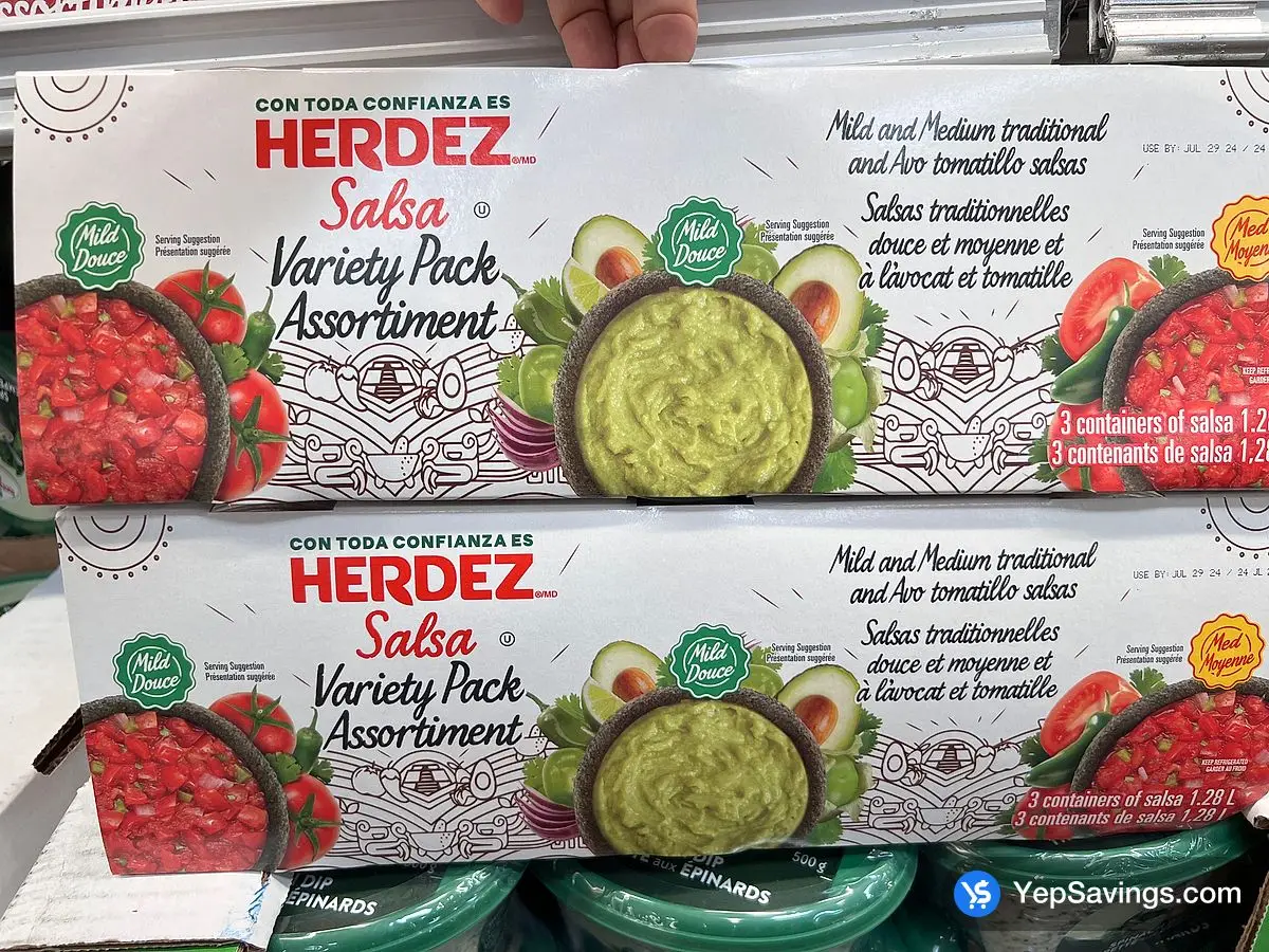 Costco HERDEZ SALSA VARIETY 3 x 425 mL - Canada (ITM 1821410)