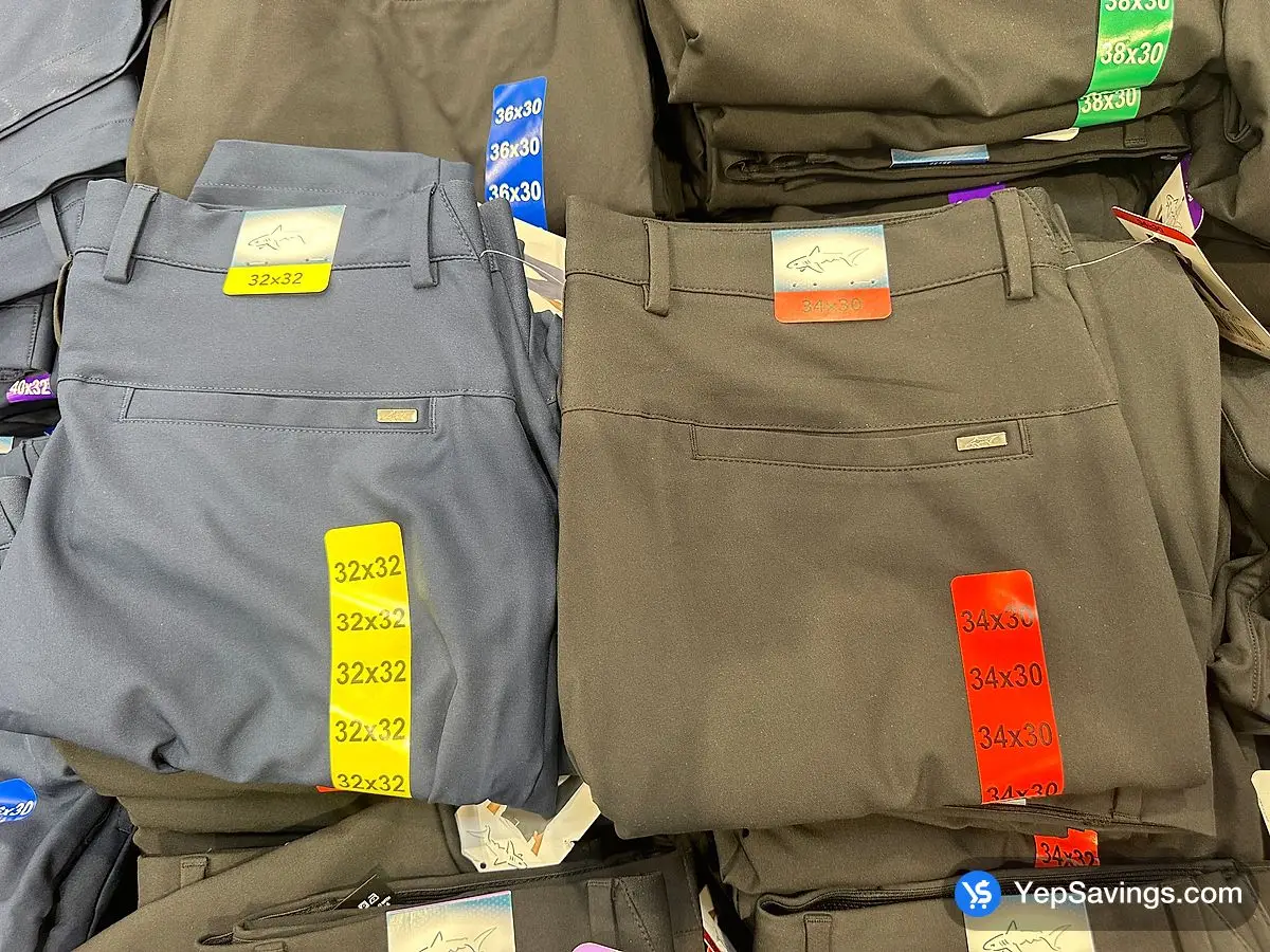 Costco GREG NORMAN PANT + MENS SIZES 30-40 - Canada (ITM 1933334)