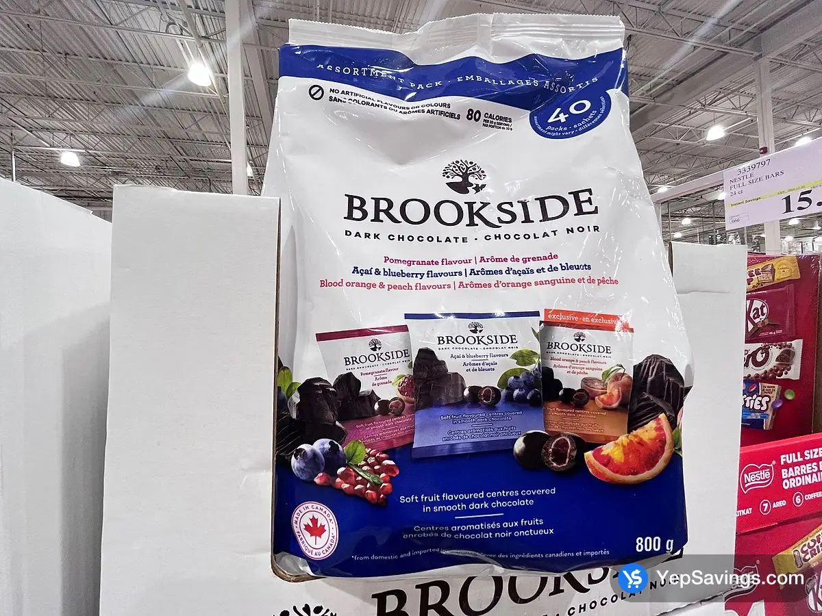 BROOKSIDE SUPERFRUIT VARIETY 40 X 20 g ITM 1270656 at Costco