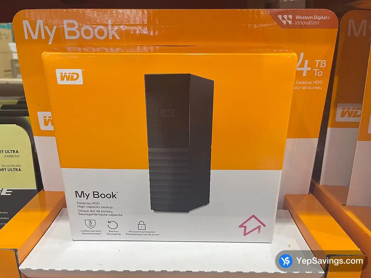 Costco WESTERN DIGITAL MY BOOK 14 TB EXTERNAL HDD - Canada (ITM 1881212)