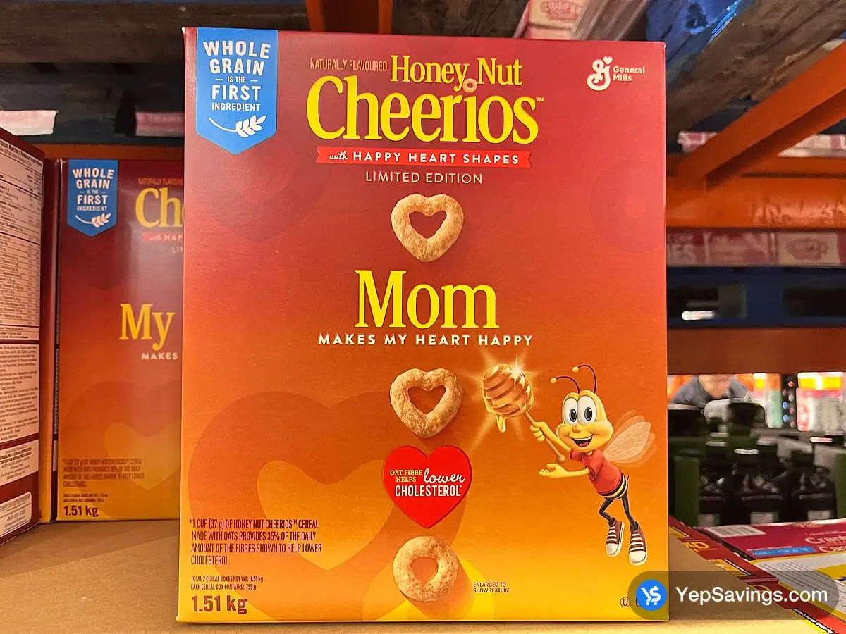 GENERAL MILLS HONEY NUT CHEERIOS 1.51 kg ITM 1134668 at Costco