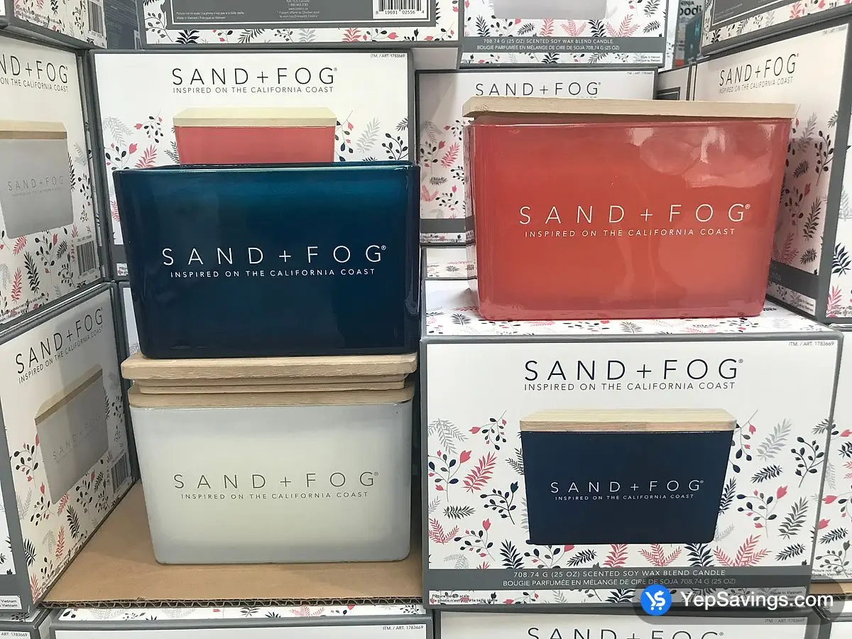 Costco SEA & SAND SCENTED CANDLE 25 OZ - Canada (ITM 1783669)
